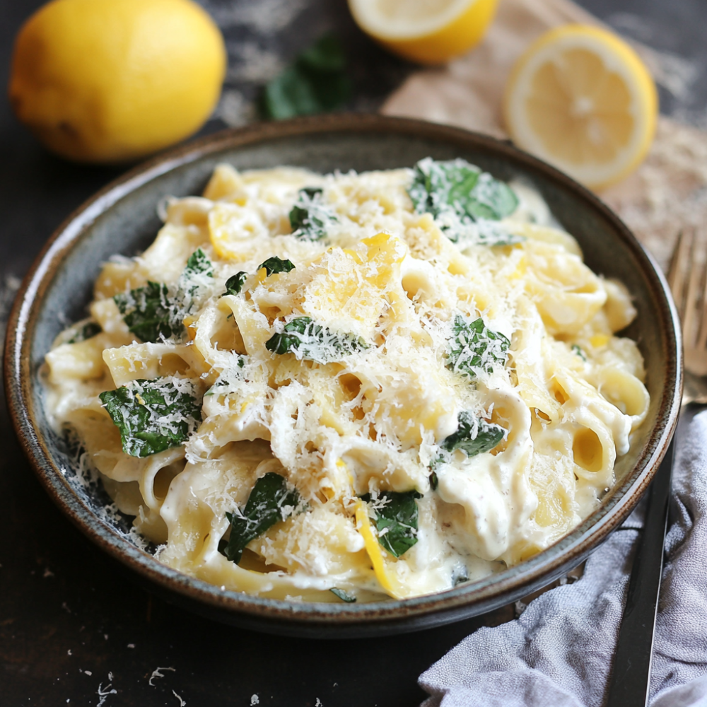 Easy Creamy Lemon Ricotta Pasta