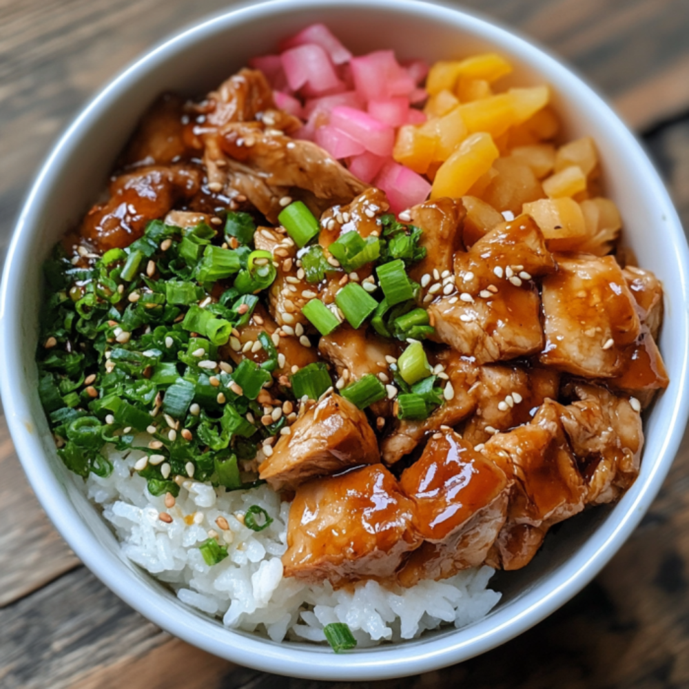 Quick Teriyaki Chicken Rice Bowl Recipe for Flavor-Packed Meals