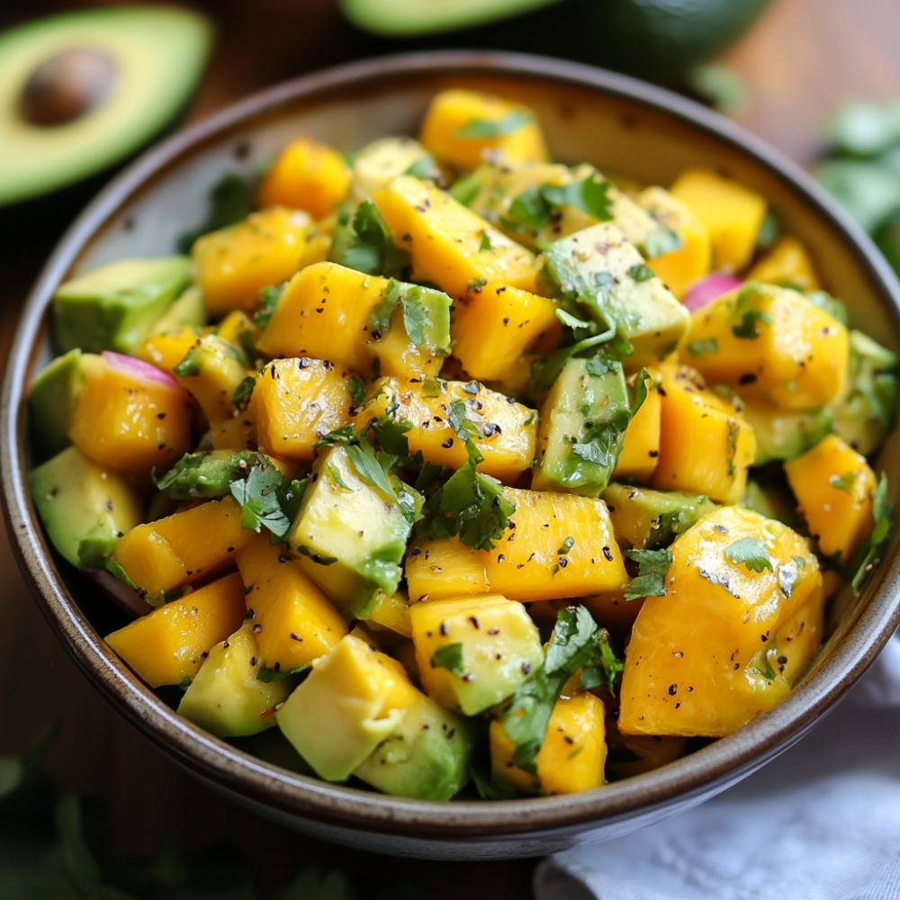 Easy Mango Avocado Salad