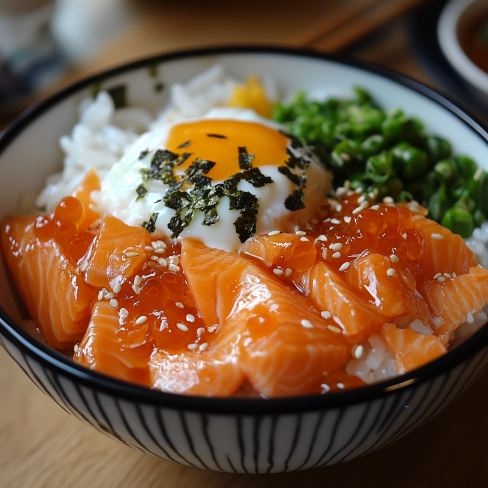 Salmon Rice Bowl (TikTok Trend with Sushi Vibes) – Lazy, Legendary, and Loaded with Flavor
