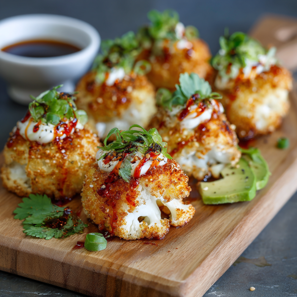 Crispy Cauli-Sushi Nibbles: A Keto Remix of Spicy Tuna Crispy Rice Bites