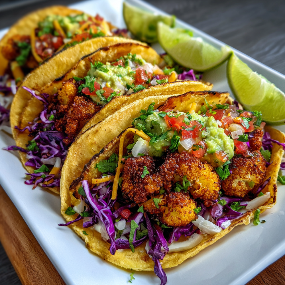 Crunchy Cauli Tacos: The Crispy, Saucy Answer to Fish or Chicken Street Tacos (Minus the Actual Fish or Chicken)