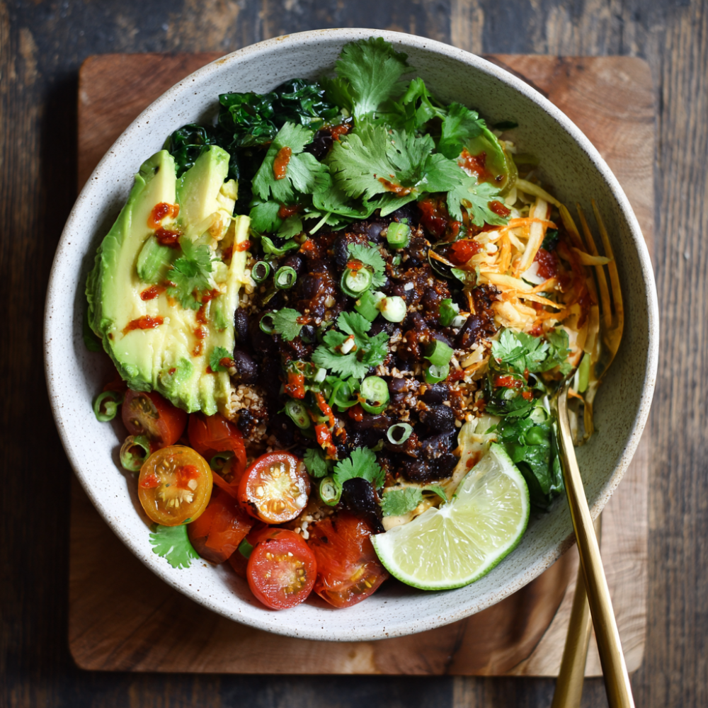 Fiery Black Bean Power Bowl: The Bowl That Laughed in the Face of Sad Rice Dishes Everywhere