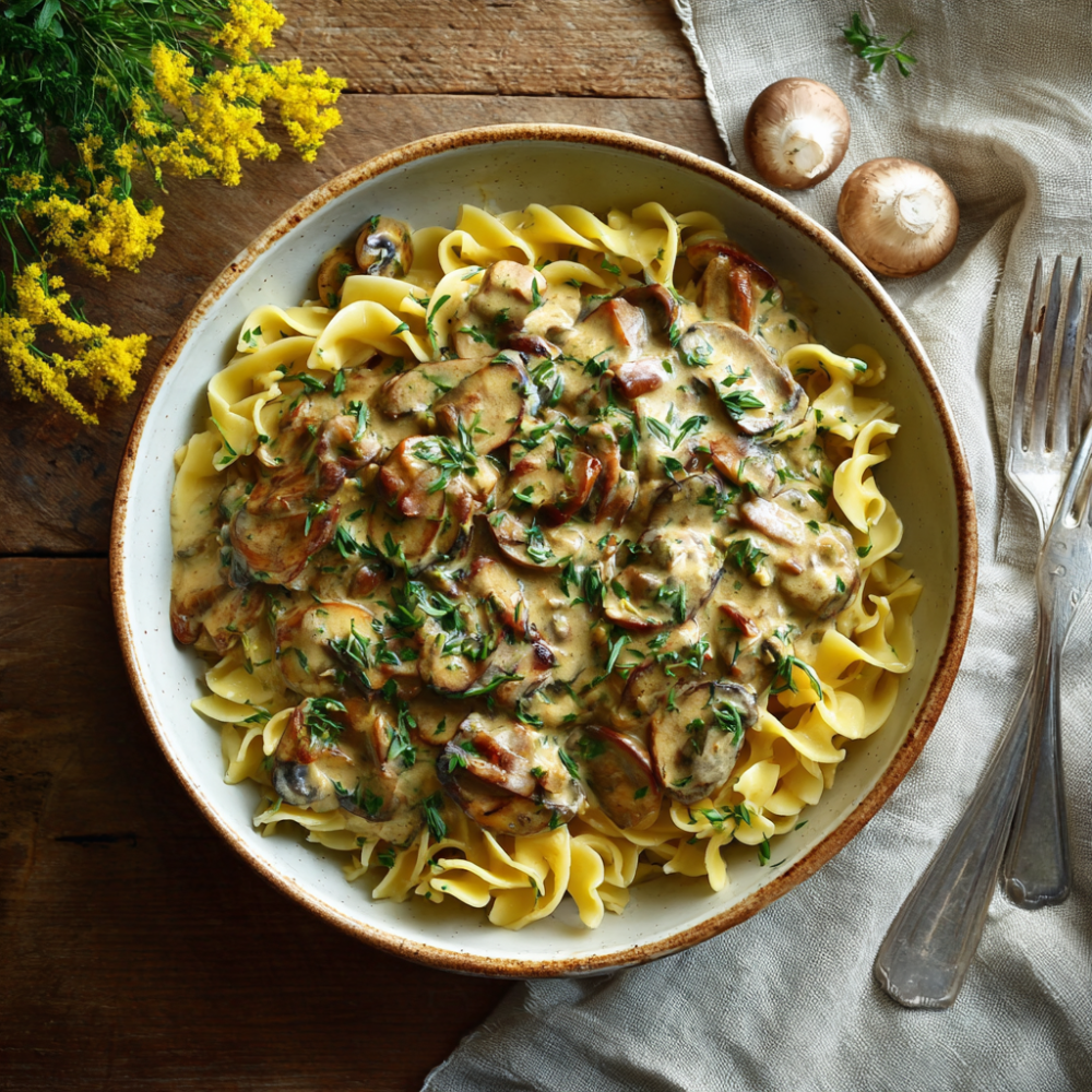 Creamy Mushroom Stroganoff: The Lazy (But Legendary) Beef Stroganoff Alternative