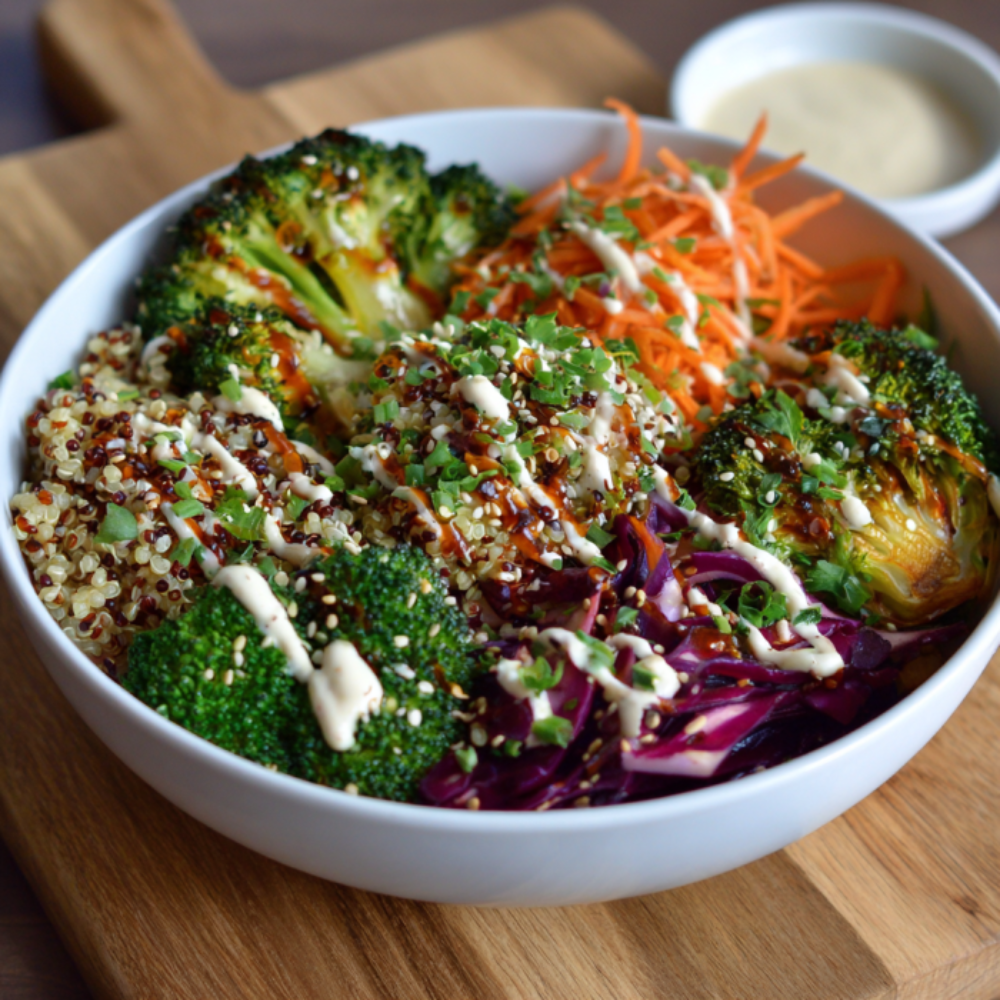 Speedy Quinoa Veggie Power Bowl