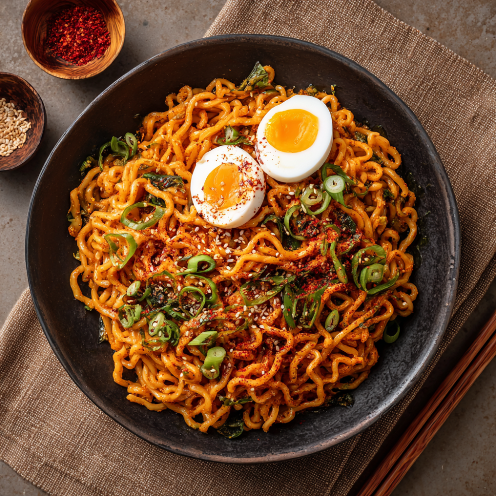 Spicy Gochujang Butter Noodles